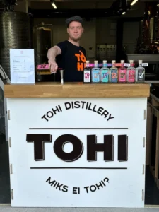 Tohi Distillery popup baar