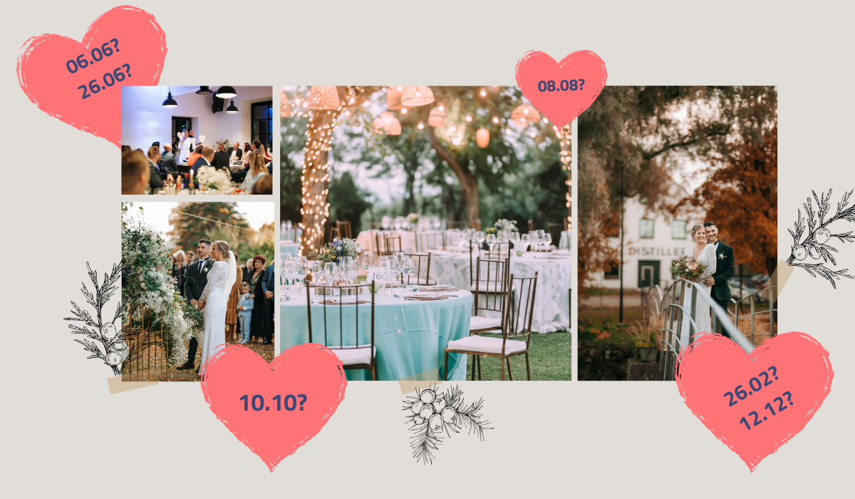 Erilised kuupäevad pulmadeks Kohilas, Tohi DIstillery ruumides